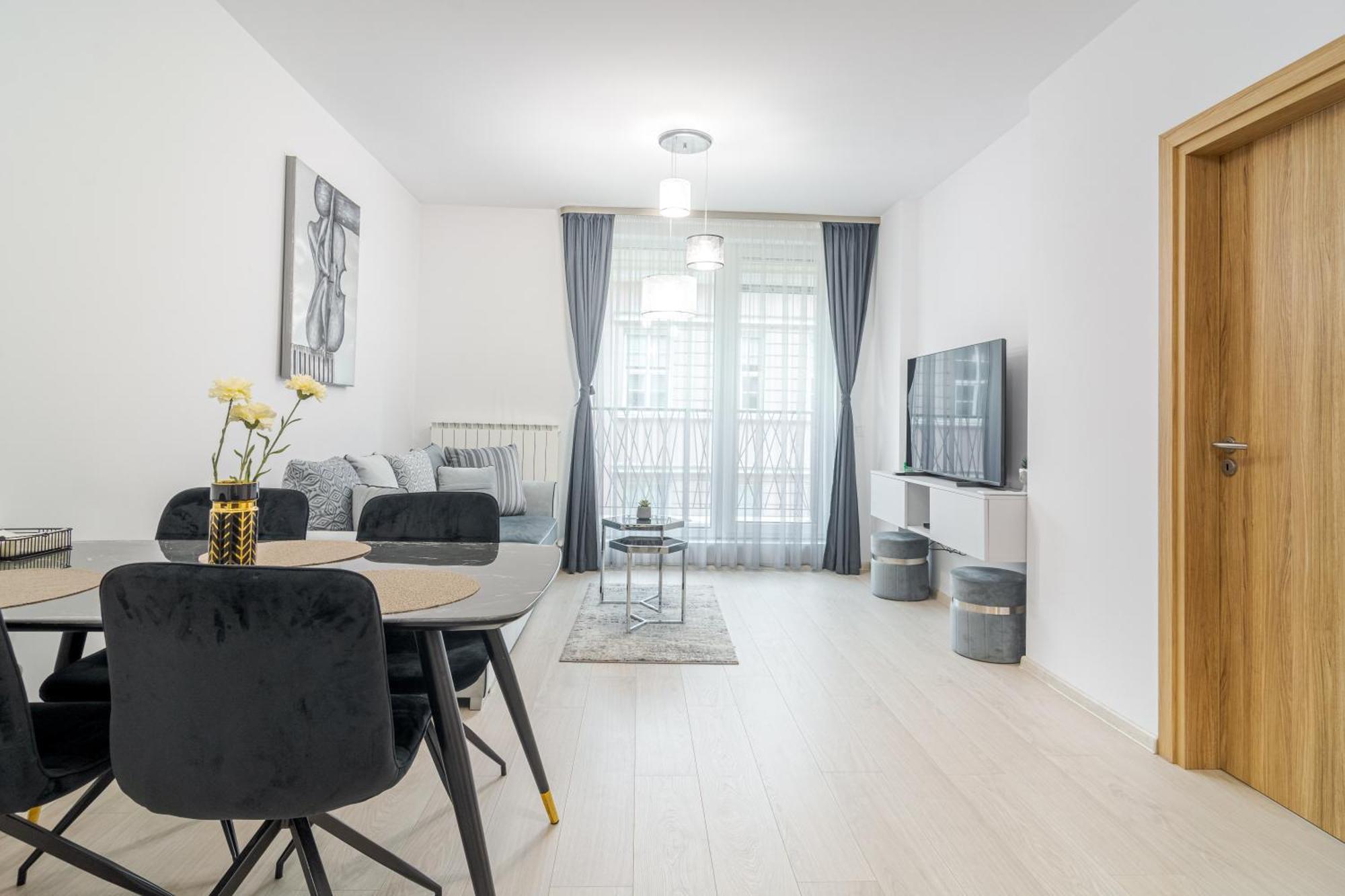 Paris Luxury Top Centre 2Bdr Apt W Work Desk And Wifi Near Nevsky Cathedral Sofia Eksteriør bilde